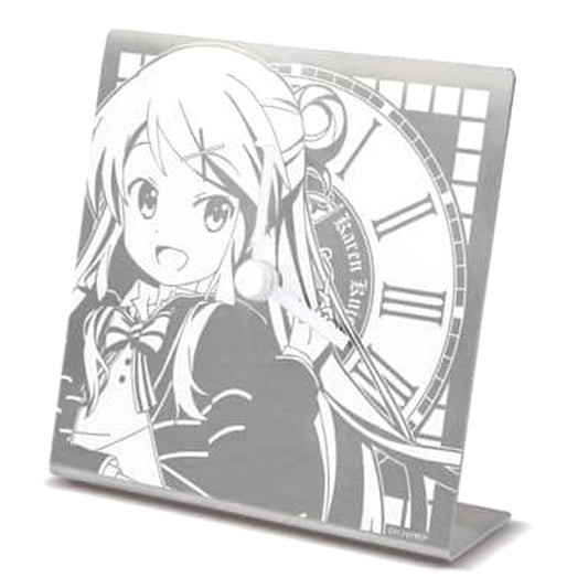 Hello!! Kin-iro Mosaic Karen Kujo Desk Clock [USED]