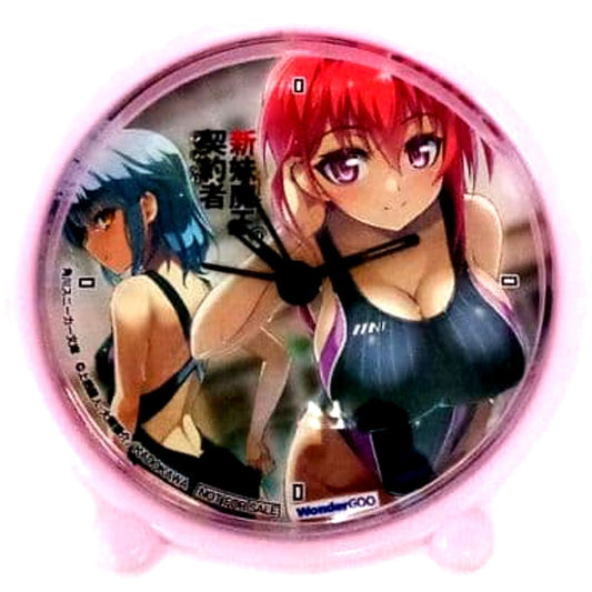 Mio Naruse & Yuki Nonaka The Testament of Sister New Devil Alarm Clock Body Pink WonderGOO Comic Fair 15P Bonus [USED]