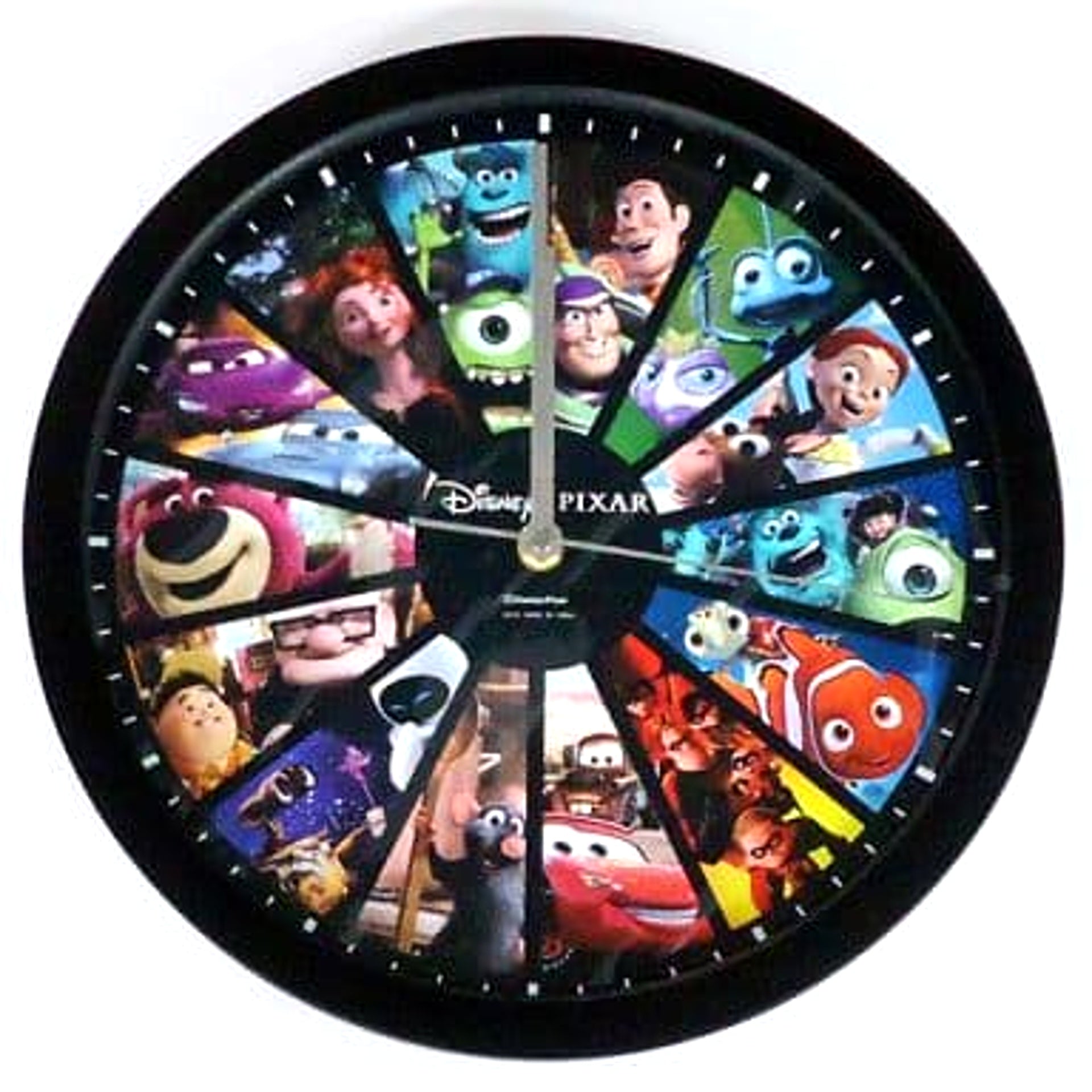Disney Pixar Characters Premium Big Wall Clock [USED]