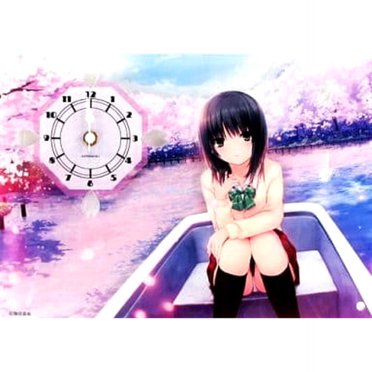 Hanatoki Coffee Kizoku Acrylic Clock [USED]