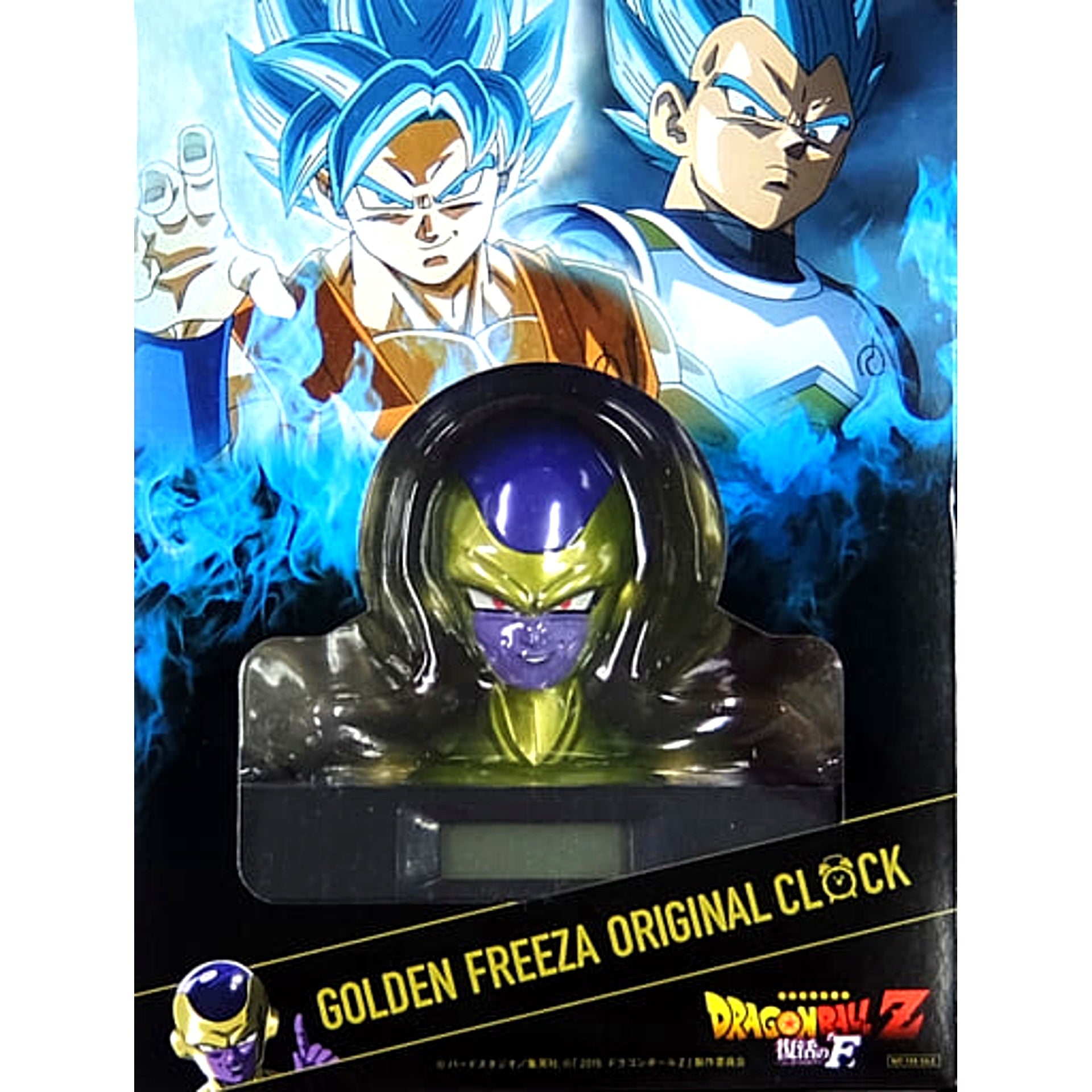 Golden Frieza Dragon Ball Z Original Clock Blu-ray/DVD Resurrection 'F' Special Limited Edition First Production Limited Included Item Single Item [USED]