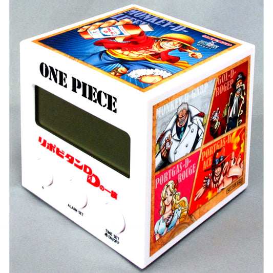 Group Original Alarm Clock Lipovitan D x One Piece Clan of D Campaign Item [USED]