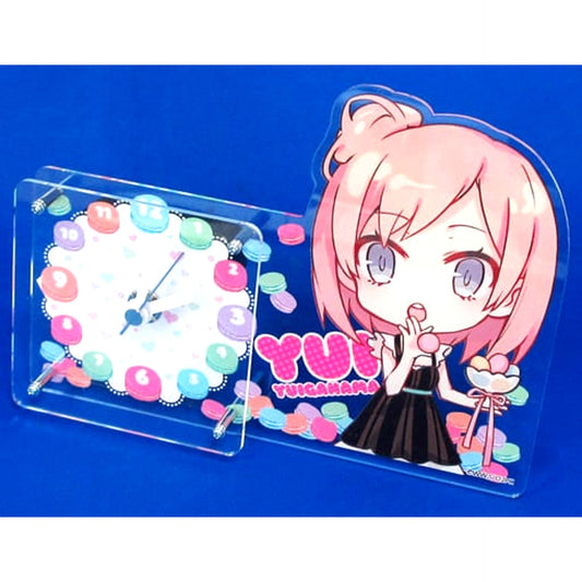 My Teen Romantic Comedy SNAFU Too Yui Yuigahama Birthday Illustration Acrylic Desk Clock Animaru Limited [USED]