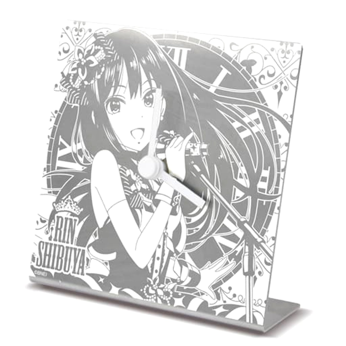 THE IDOLM@STER Cinderella Girls Rin Shibuya Desk Clock [USED]