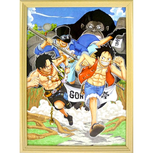 Takarabarai One Piece Mugiwara Store Limited Panel Clock [USED]
