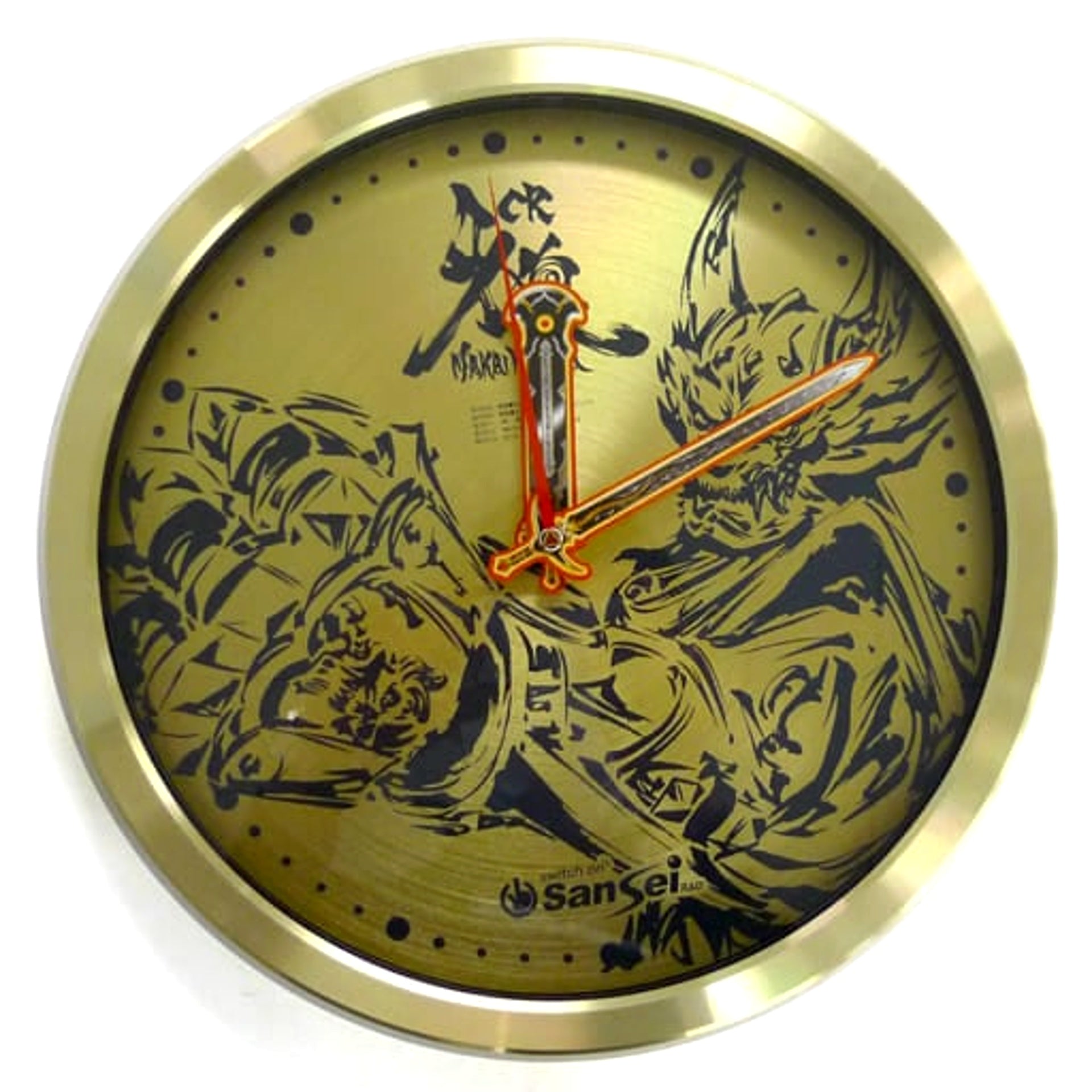 GARO Makai no Hana Original Wall Clock CR GARO Follow and Retweet Campaign Prize [USED]