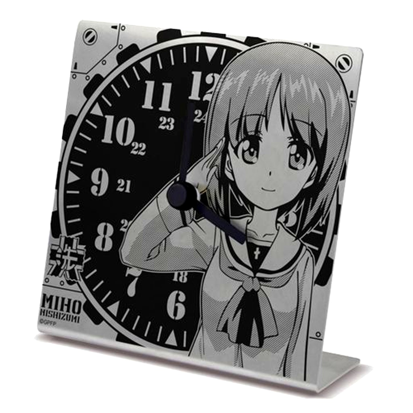 Miho Nishizumi Table Clock Girls und Panzer der Film [USED]