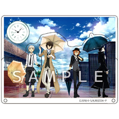 Group Acrylic Collet Clock Bungo Stray Dogs DEAD APPLE [USED]