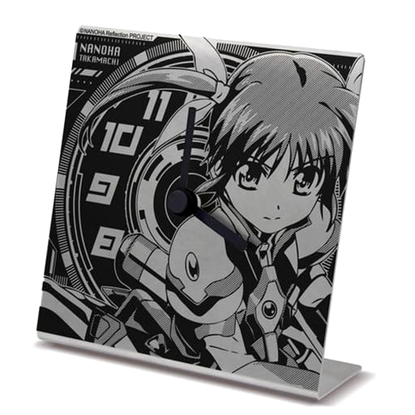 Magical Girl Lyrical Nanoha Reflection Nanoha Takamachi Table Clock [USED]