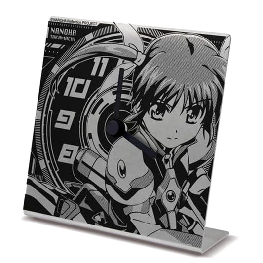 Magical Girl Lyrical Nanoha Reflection Nanoha Takamachi Table Clock [USED]