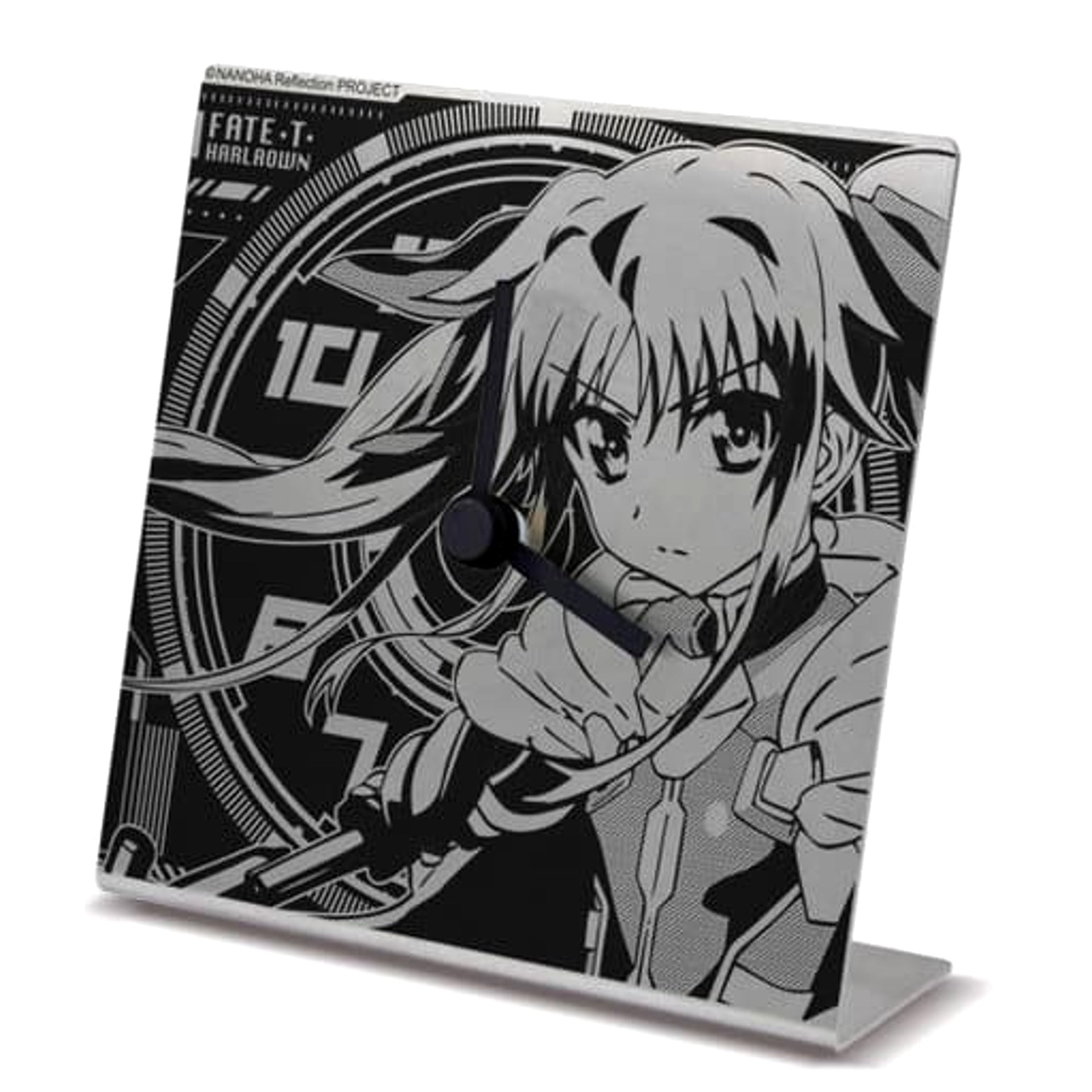 Magical Girl Lyrical Nanoha Reflection Fate T. Harlaown Table Clock [USED]
