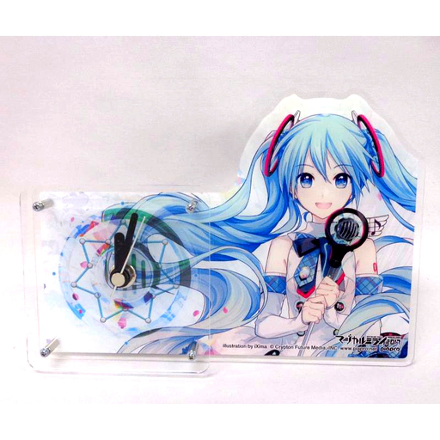 Hatsune Miku Magical Mirai 2017 Acrylic Clock [USED]