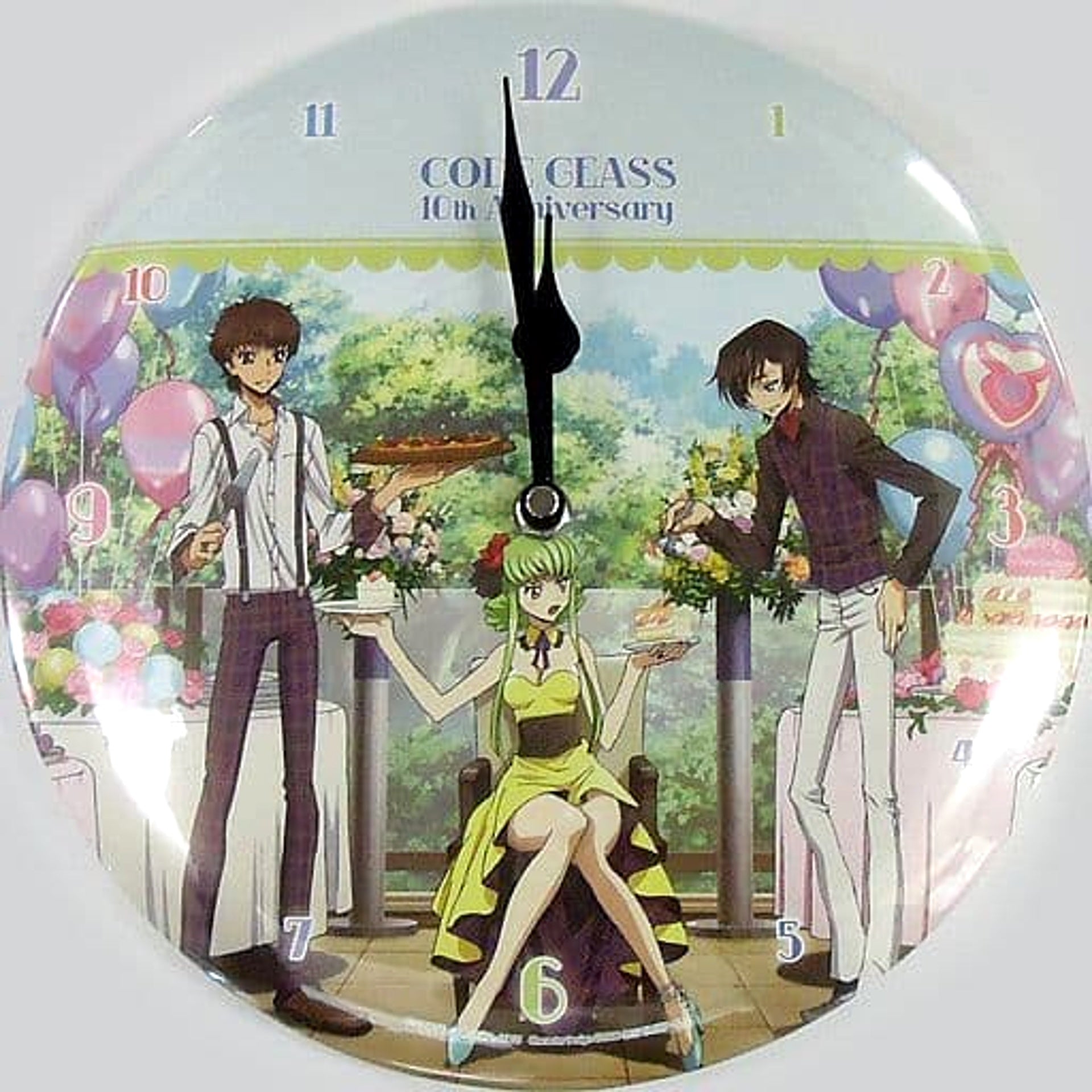 Code Geass: Lelouch of the Rebellion I Initiation Key Visual Can Clock Collaboration Store [USED]