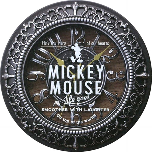 Disney Mickey Mouse Premium Relief Wall Clock [USED]