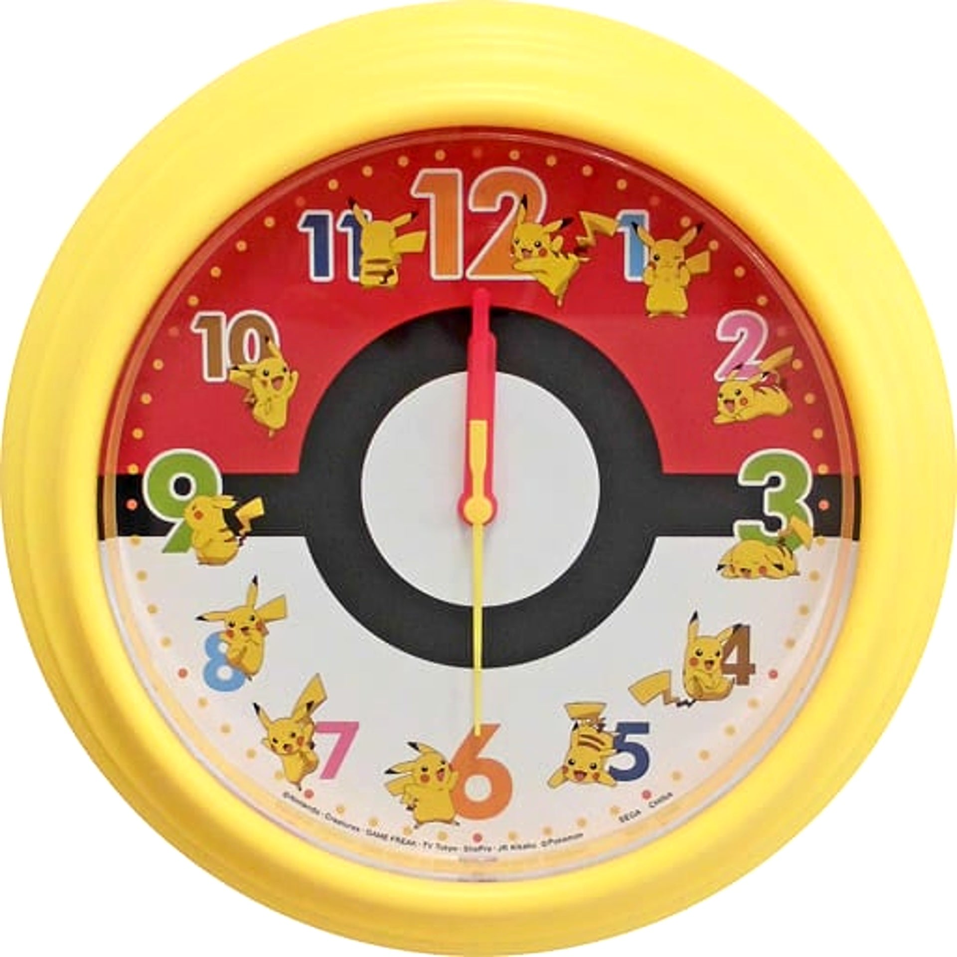 Pokemon Sun and Moon Poke Ball Premium Wall Clock [USED]