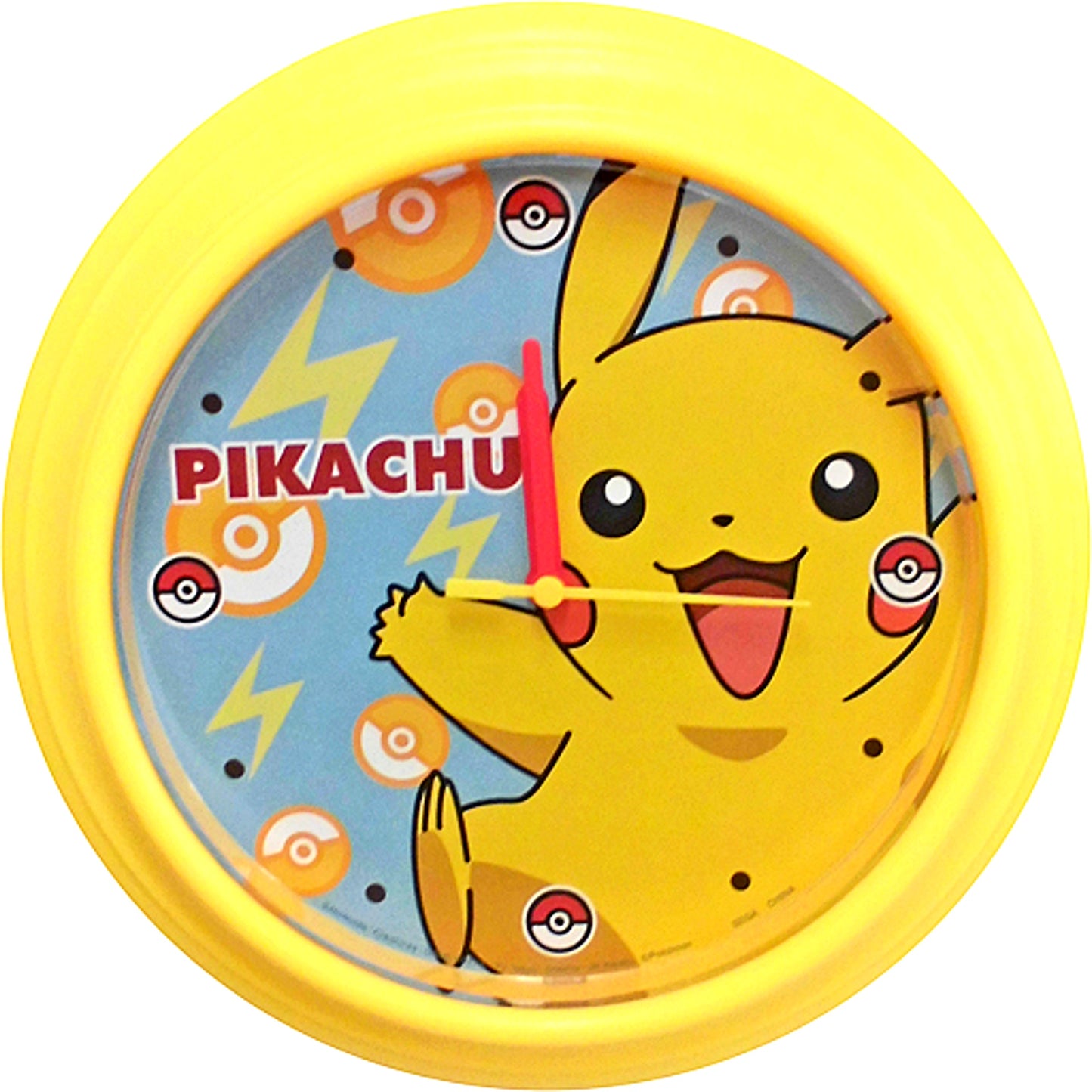 Pikachu Premium Wall Clock Pokemon Sun & Moon [USED]