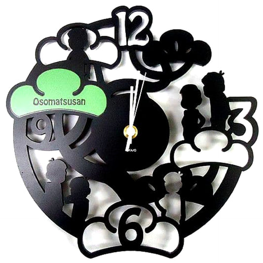 Mr. Osomatsu Sextuplets Modern Wall Clock [USED]