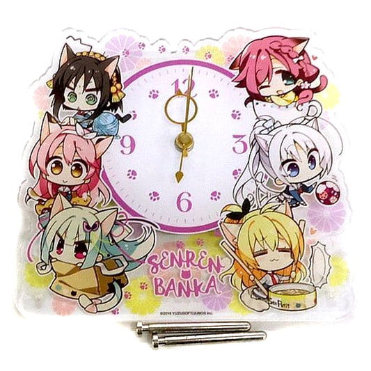 Senren*Banka Puchichara Nekomimi Acrylic Clock C93 Goods [USED]