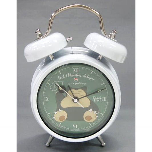 Pokemon Sun and Moon Snorlax Relaxing Time Twin Bell Clock [USED]
