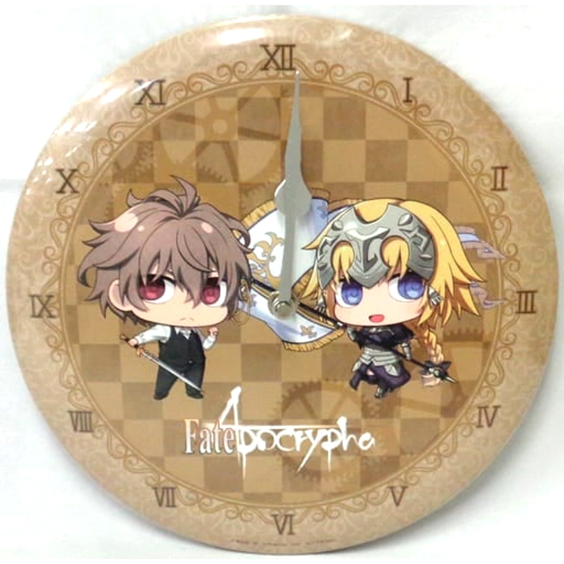 Fate/Apocrypha Sieg and Ruler Big Can Round Clock Blu-ray Disc Box I Animate Purchase Bonus [USED]