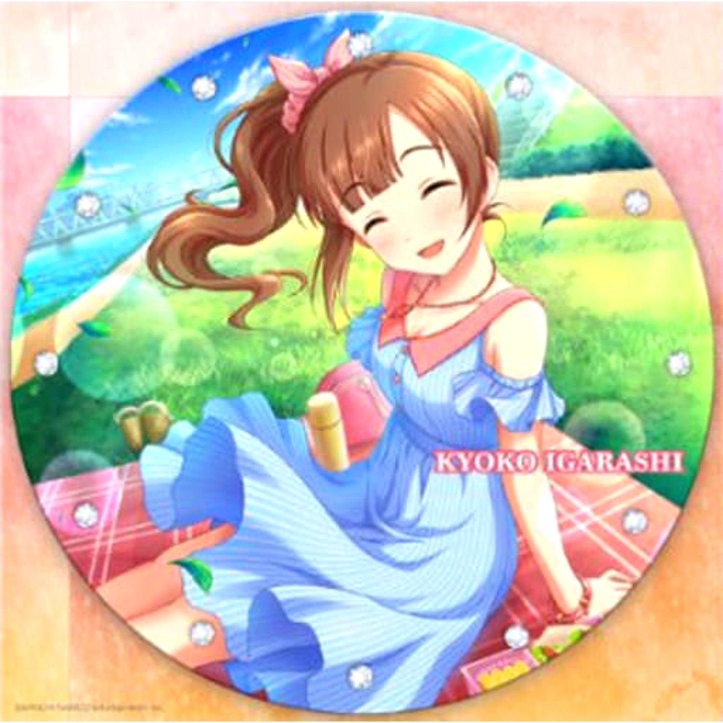 The Idolmaster Cinderella Girls Kyoko Igarashi Acrylic Wall Clock [USED]