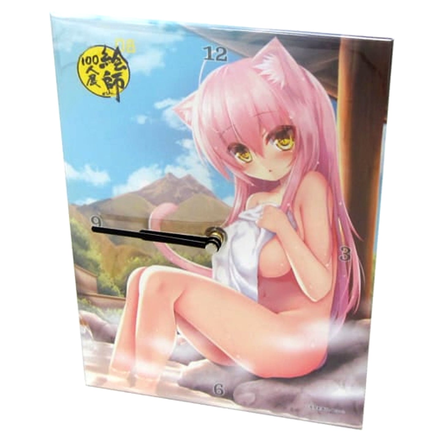 Eshi 100 Illustrators Exhibition 08 Syroh Illustration Wall Clock [USED]