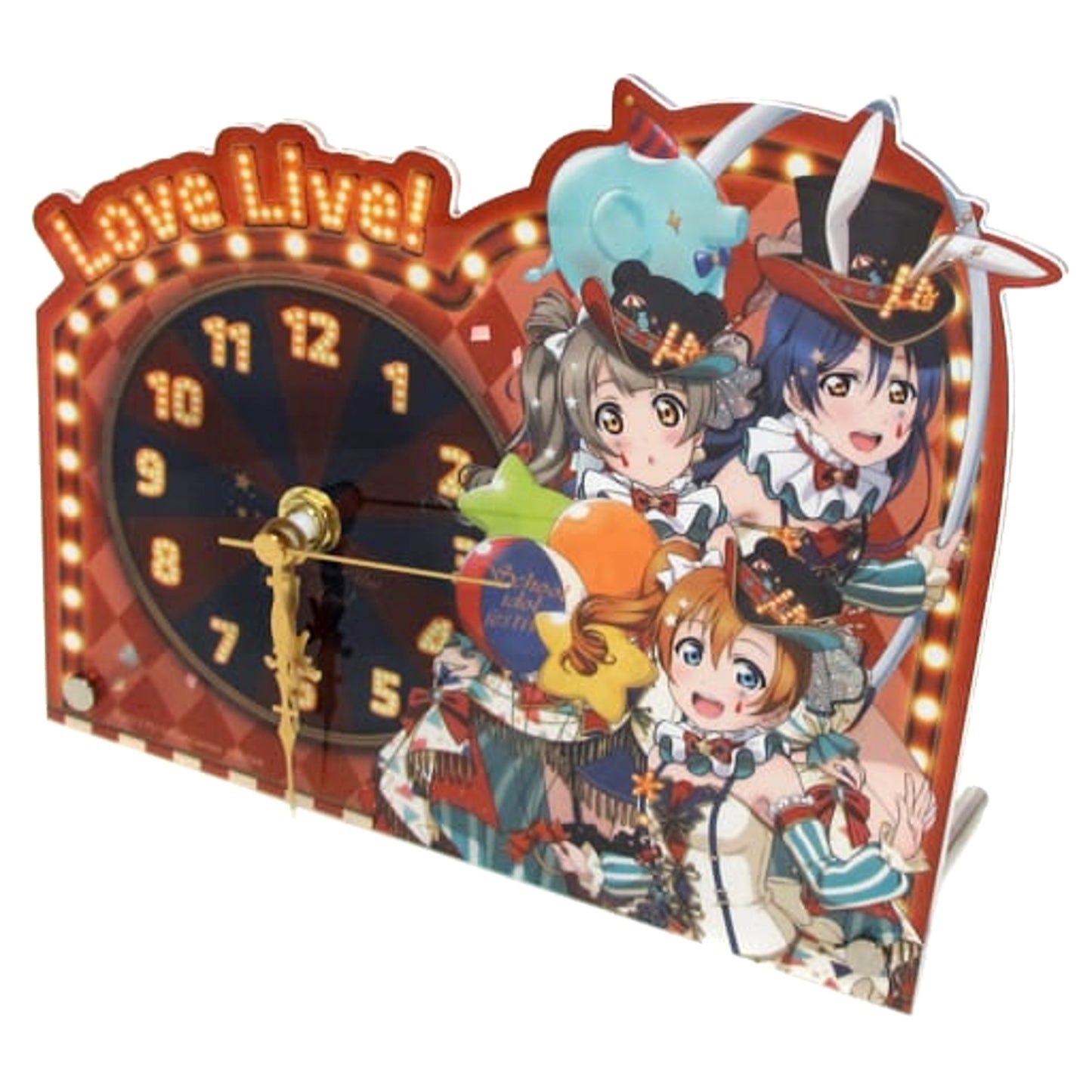 Love Live! School Idol Festival 2nd Years SIF Thanksgiving 2018 Commemorative Acrylic Clock [USED]