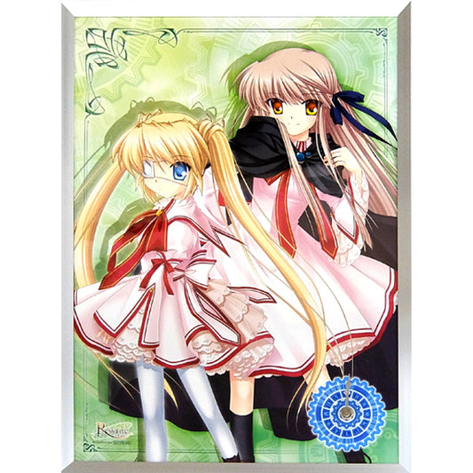Shizuru Nakatsu & Akane Senri A3 Panel Clock Gemapon Kuji Rewrite 1st Prize [USED]