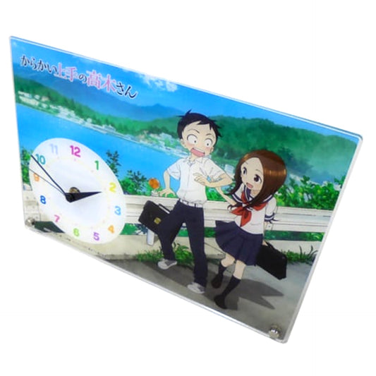 Teasing Master Takagi-san Acrylic Clock Blu-ray DVD All Volume Purchase Bonus 7net [USED]