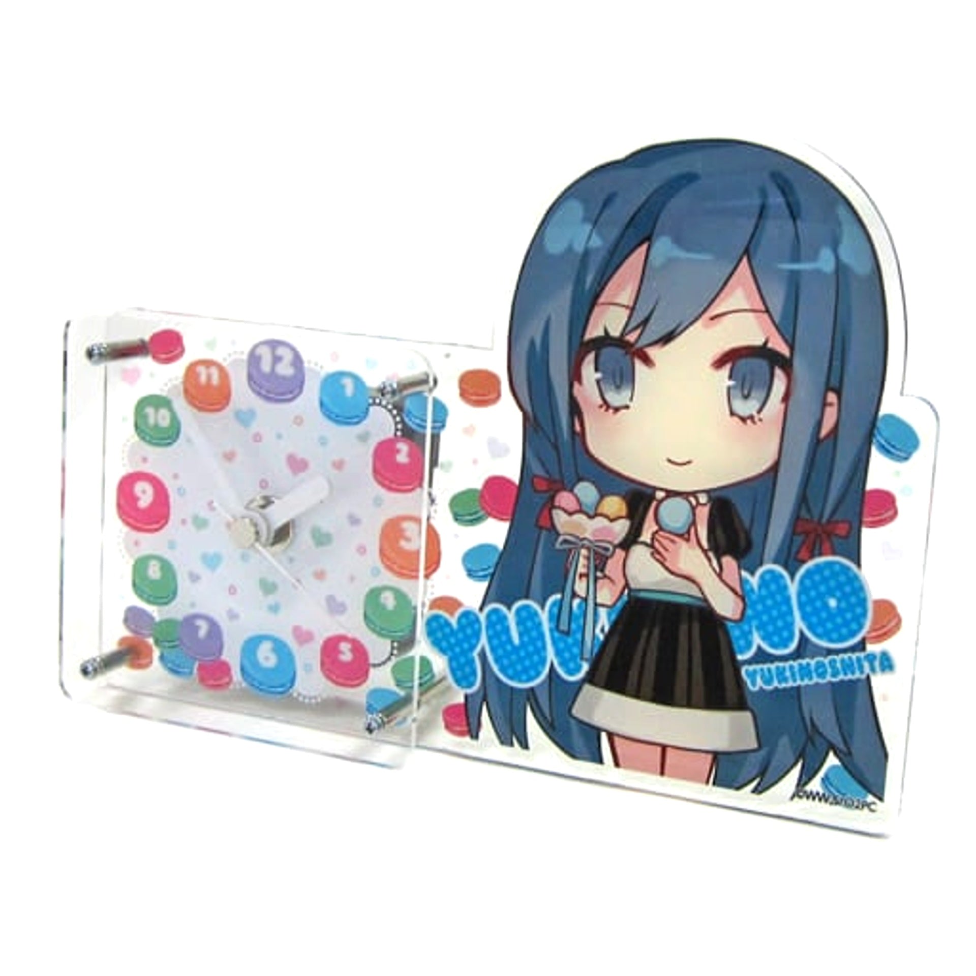 My Teen Romantic Comedy SNAFU Too! Yukino Yukinoshita Birthday Acrylic Desk Clock Animaru Limited [USED]