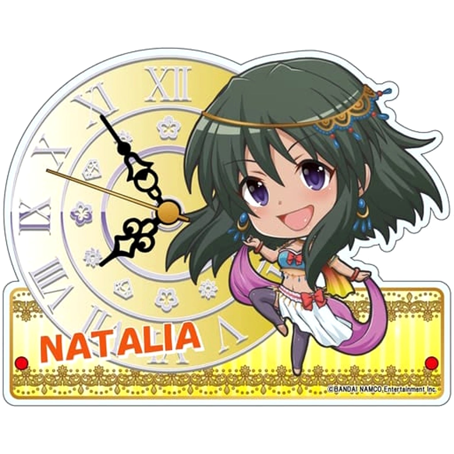 The Idolm@ster Cinderella Girls Natalia Acrylic Desk Clock [USED]