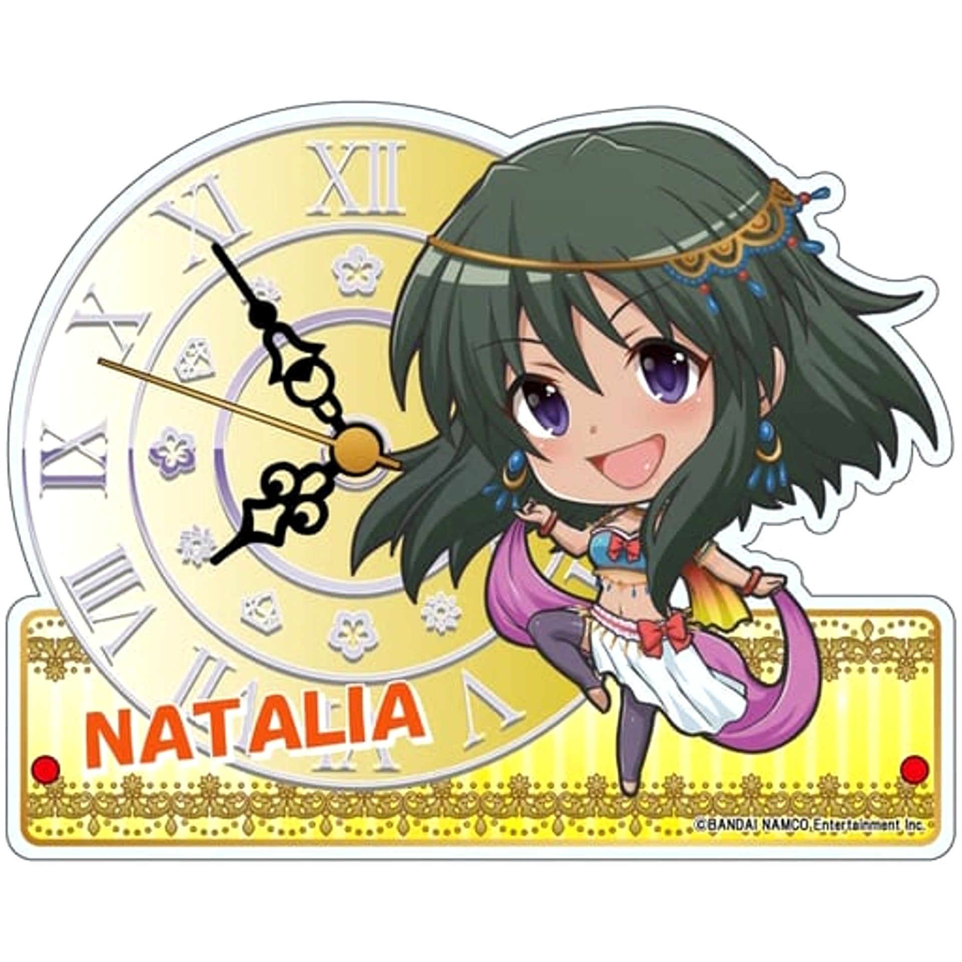 The Idolm@ster Cinderella Girls Natalia Acrylic Desk Clock [USED]