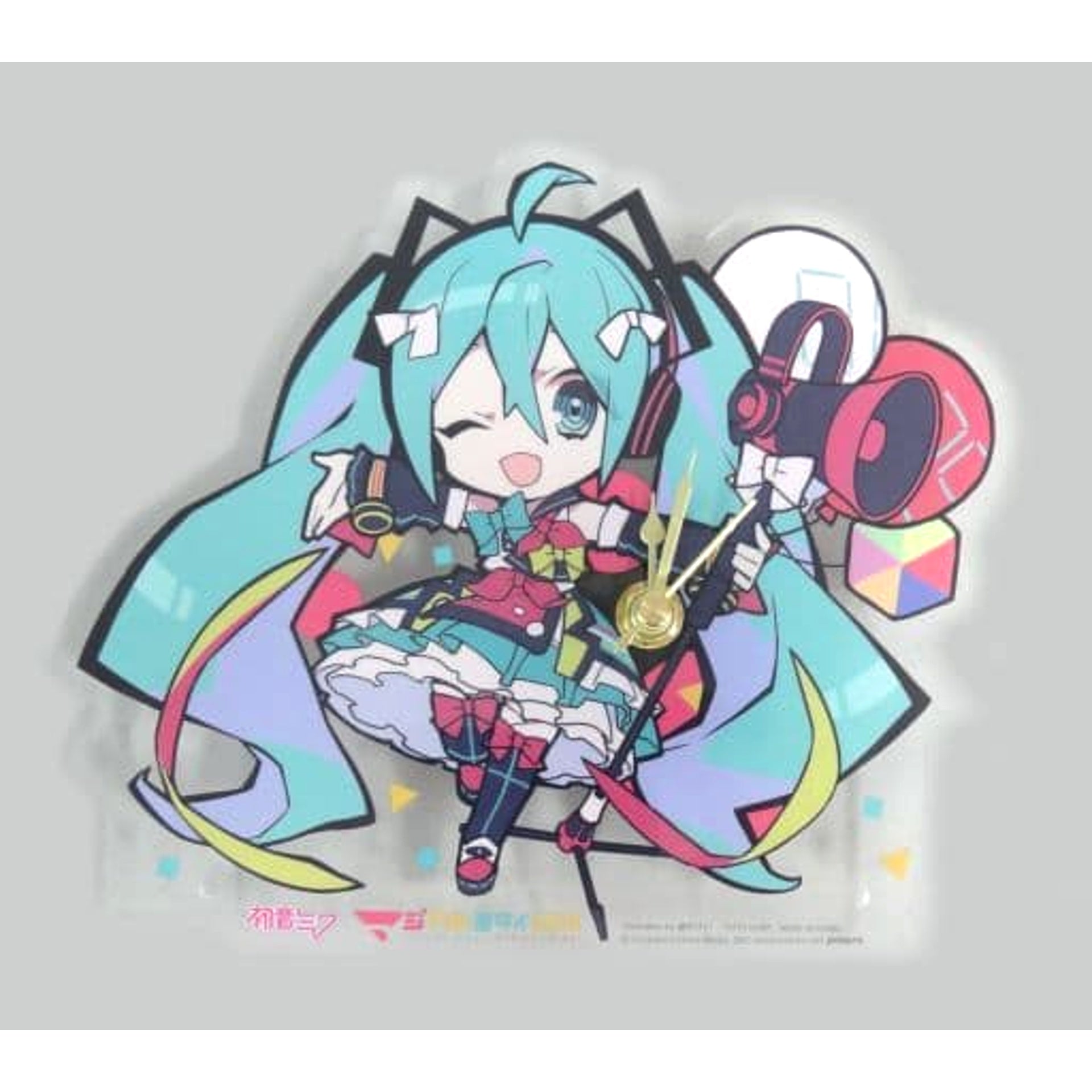 Hatsune Miku Acrylic Clock Magical Mirai 2018 [USED]