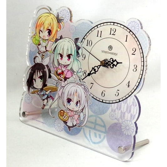 Senren*Banka Group Tagokoroya Ver. Acrylic Clock [USED]