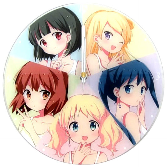 Kiniro Mosaic Acrylic Clock Manga Time Kirara Exhibition [USED]