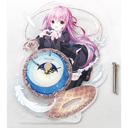 Sakura no Toki Rin Misa Acrylic Clock Denkigai 2018 Winter & C95 Goods [USED]