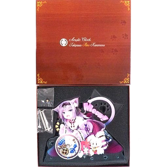 Sengoku Koihime X Hinaichimasu Takigawa Acrylic Clock [USED]