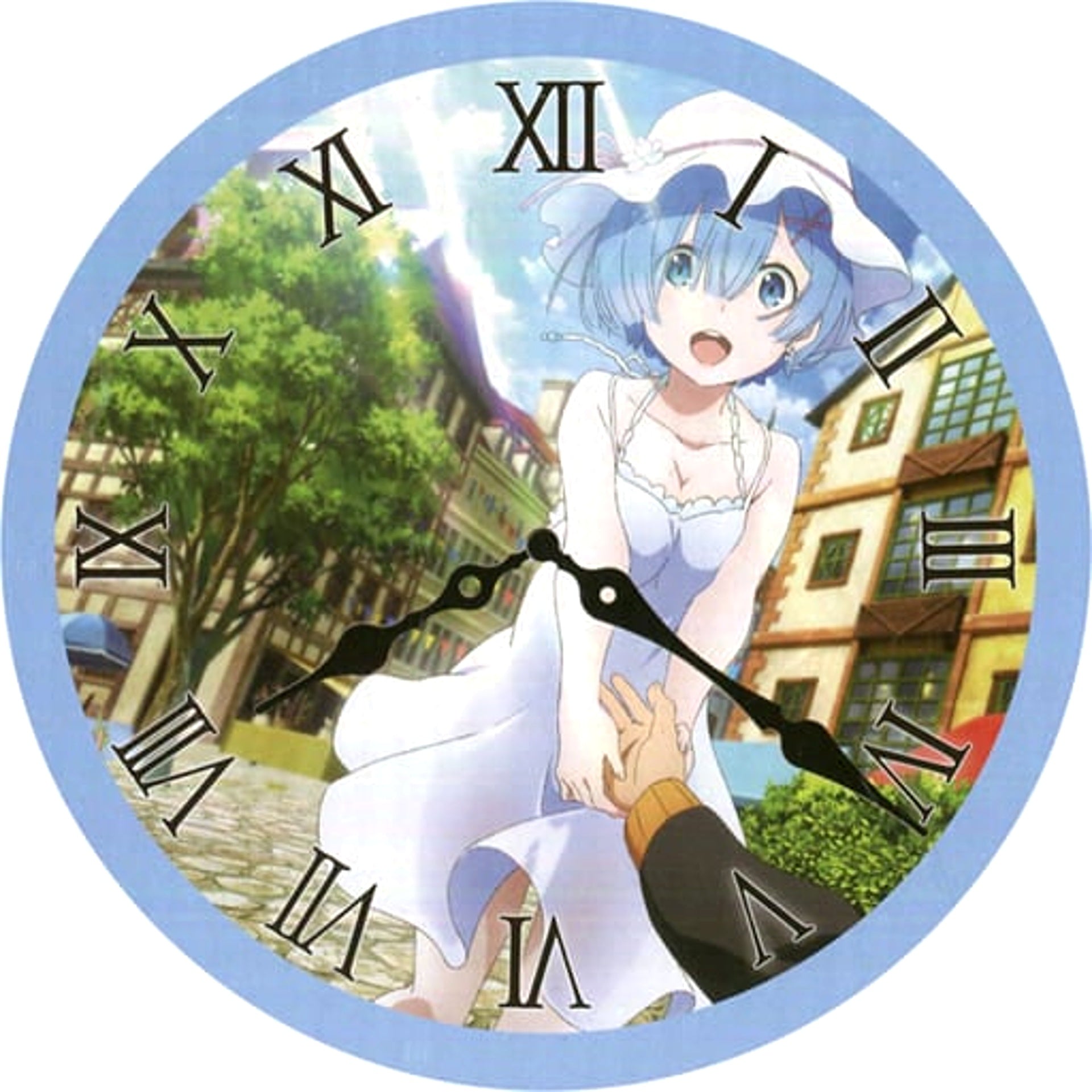 Re:Zero -Starting Life in Another World- Rem 3D Art Clock [USED]