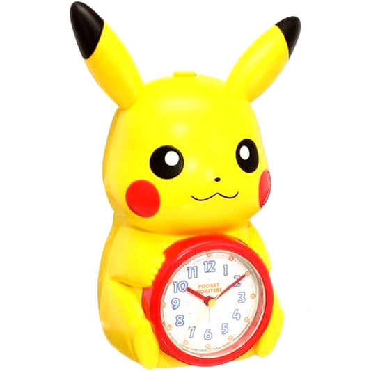 Pikachu Pokemon Sun & Moon Talking Alarm Clock [USED]