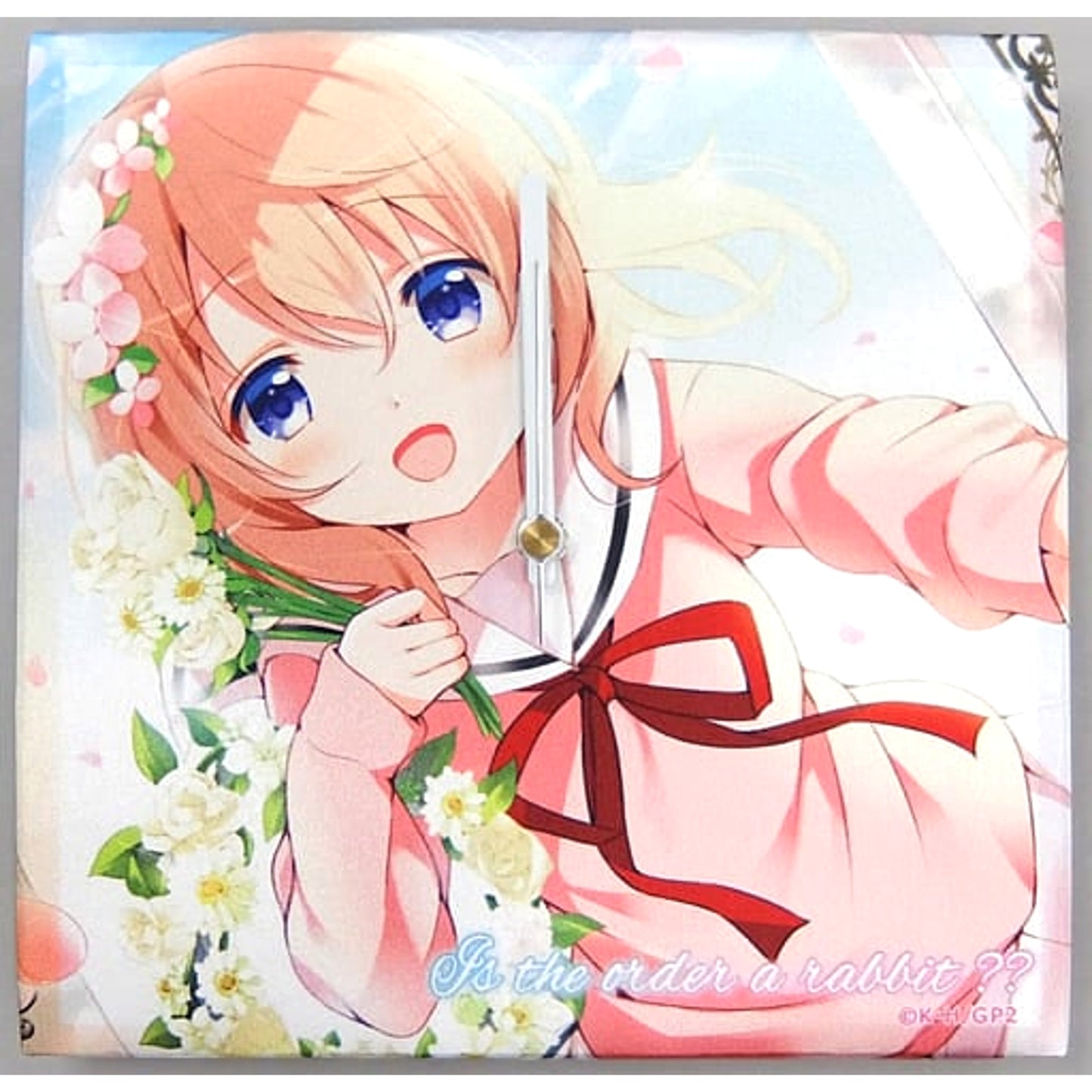 Is the Order a Rabbit?? Cocoa Fabric Clock Flower Garden AnimeJapan 2019 Goods [USED]