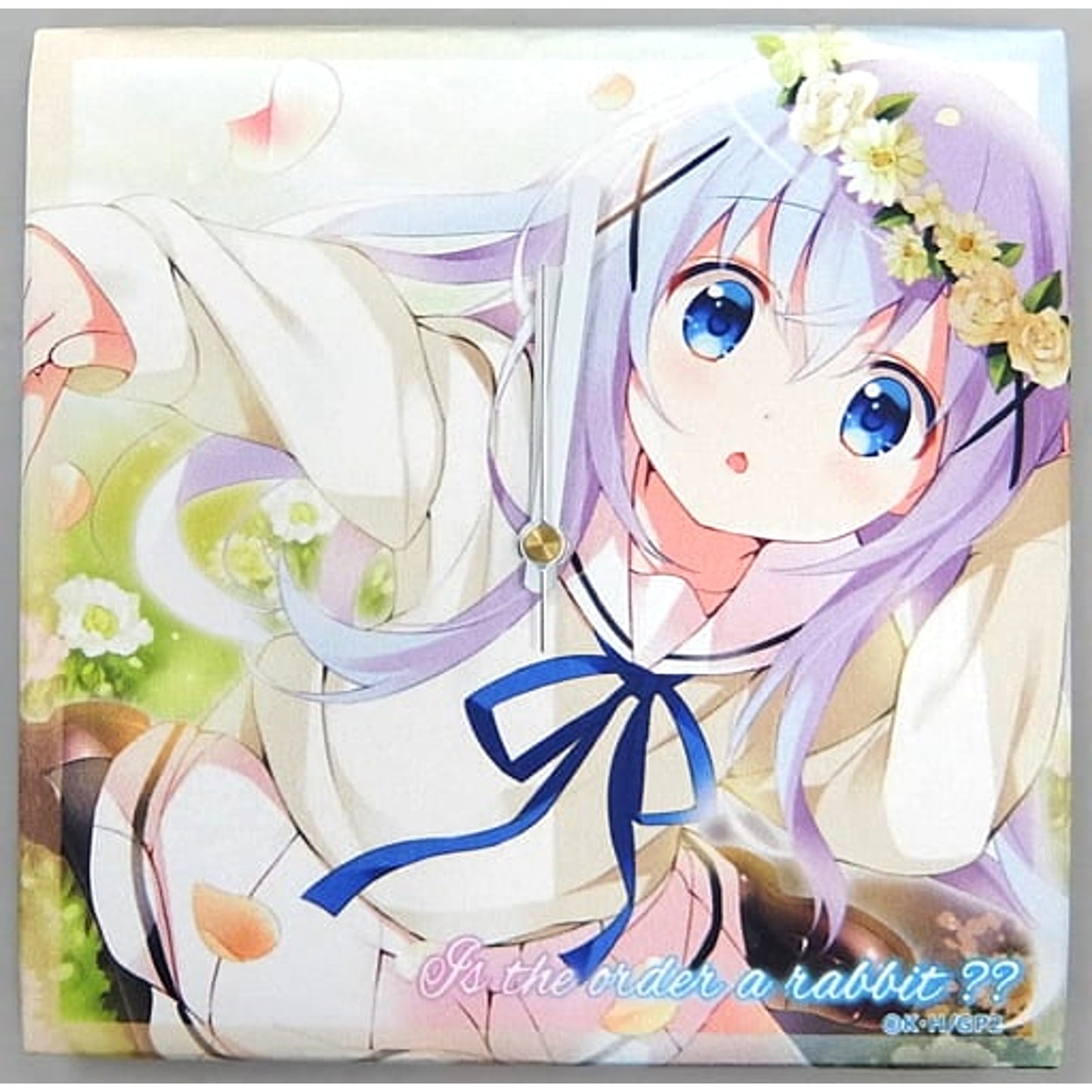 Is the Order a Rabbit?? Chino Fabric Clock Flower Garden AnimeJapan 2019 Goods [USED]