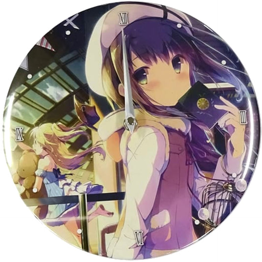 Eshi 100-nin Ten 05 Shiratama Illustration Wall Clock [USED]