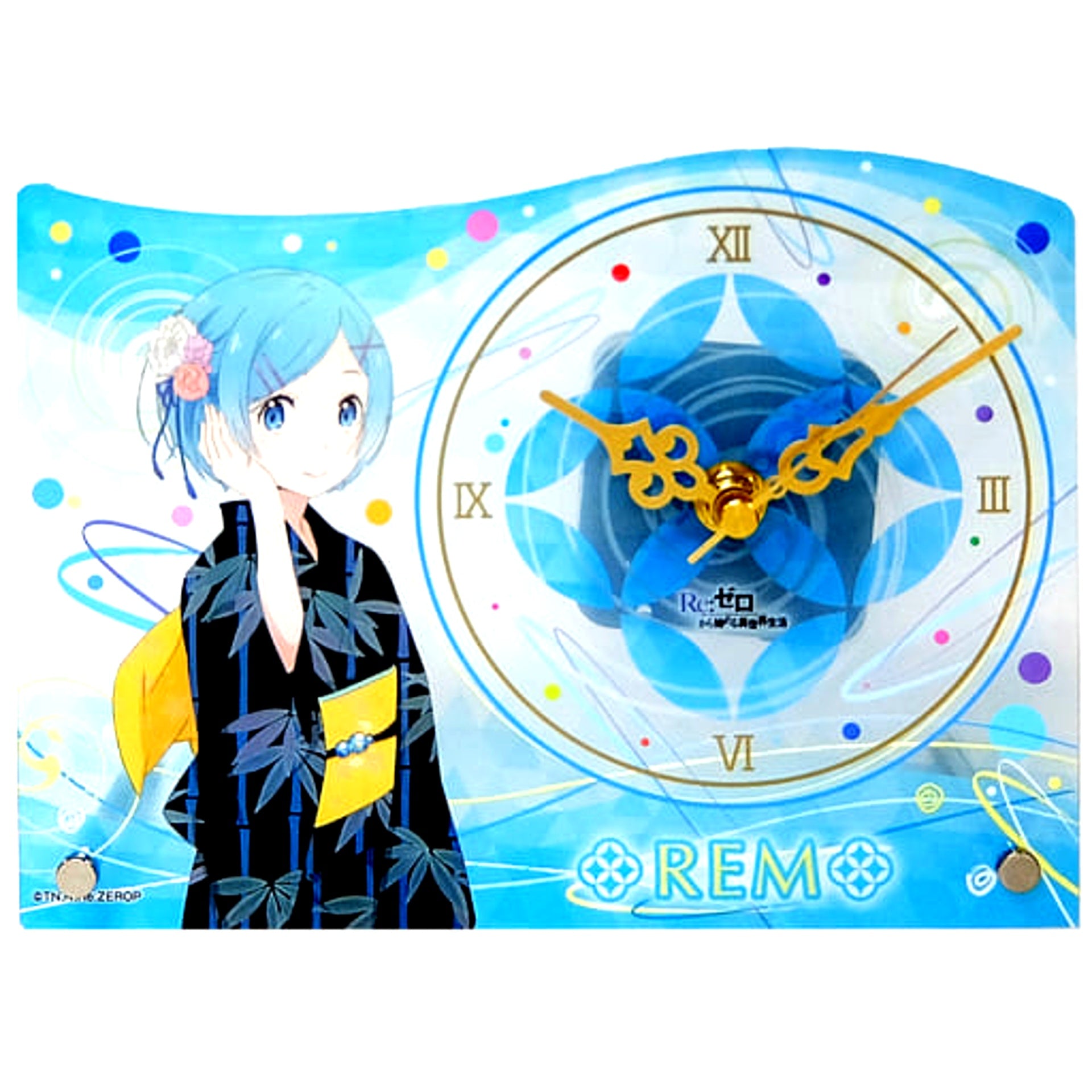 Rem Re:ZERO -Starting Life in Another World- Acrylic Clock Summer Festival Ver [USED]