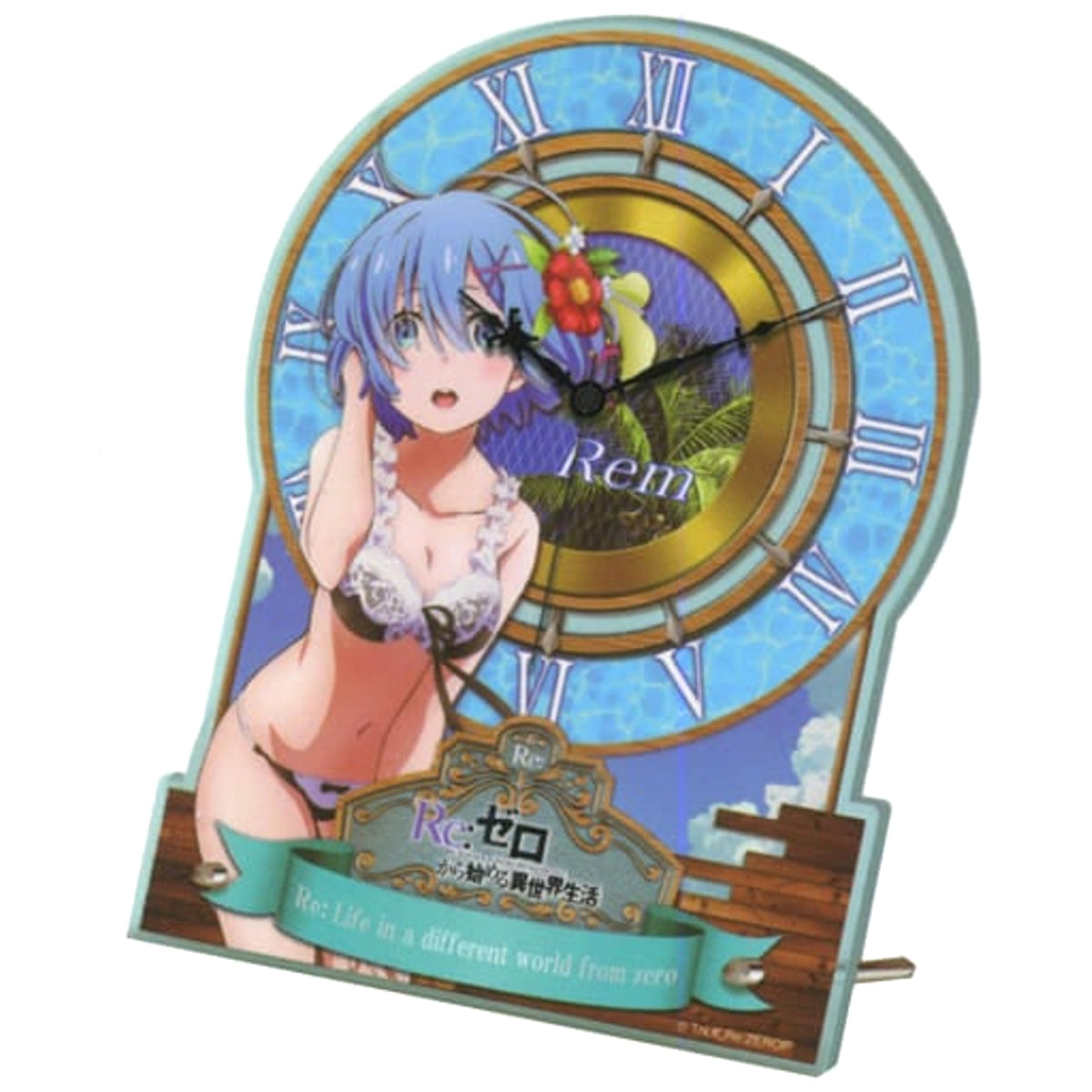 Re:Zero -Starting Life in Another World- Rem TYPE-1 Die-cut Acrylic Clock 2 [USED]