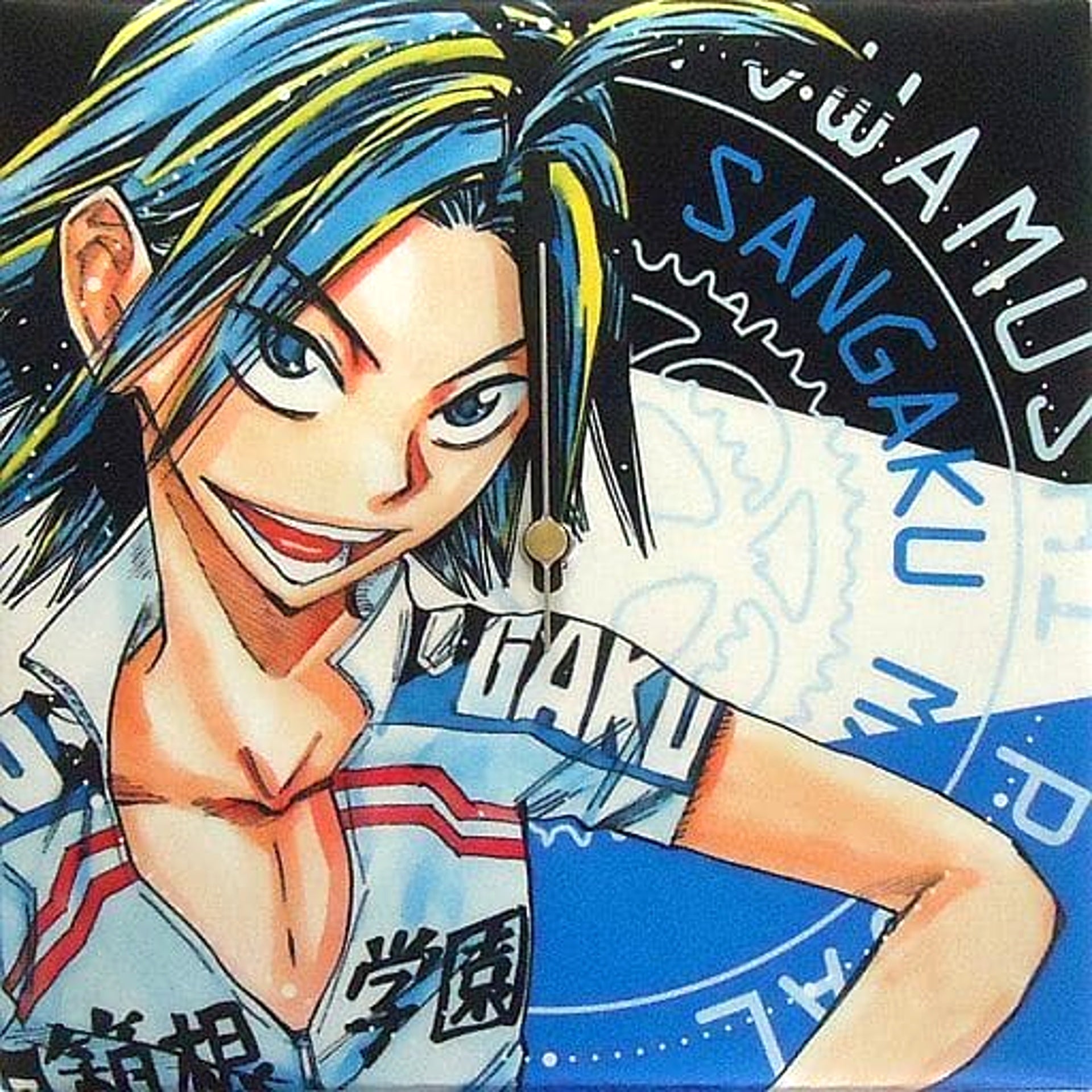 Yowamushi Pedal Sangaku Manami Fabric Wall Clock [USED]