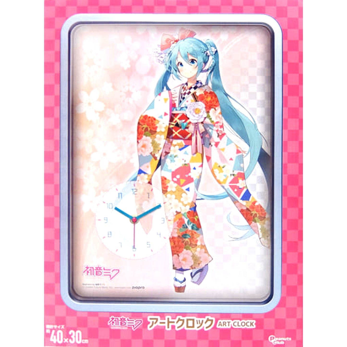 Hatsune Miku VOCALOID Art Clock [USED]