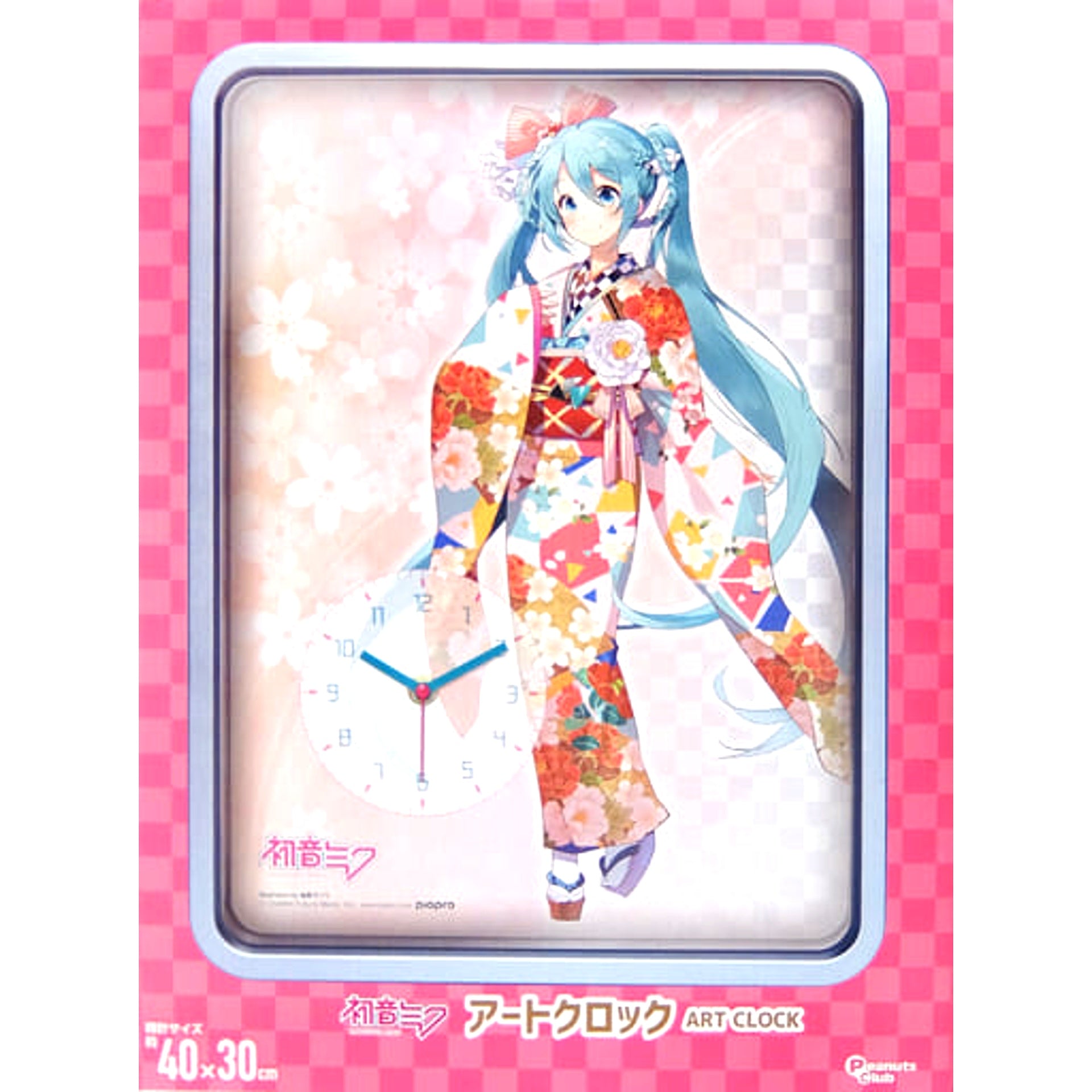 Hatsune Miku VOCALOID Art Clock [USED]
