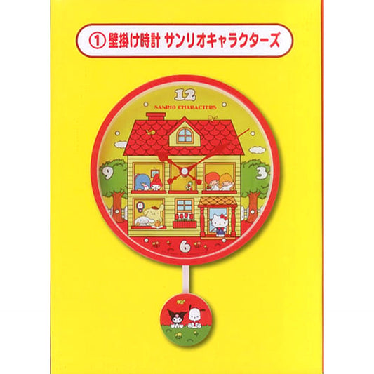 Sanrio Characters Wall Clock Sanrio Lottery Sanrio Character Ranking [USED]