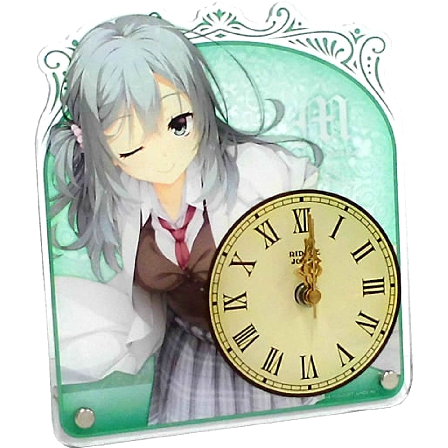 Riddle Joker Mayu Shikibe Acrylic Clock Yuzusoft Shop Limited [USED]