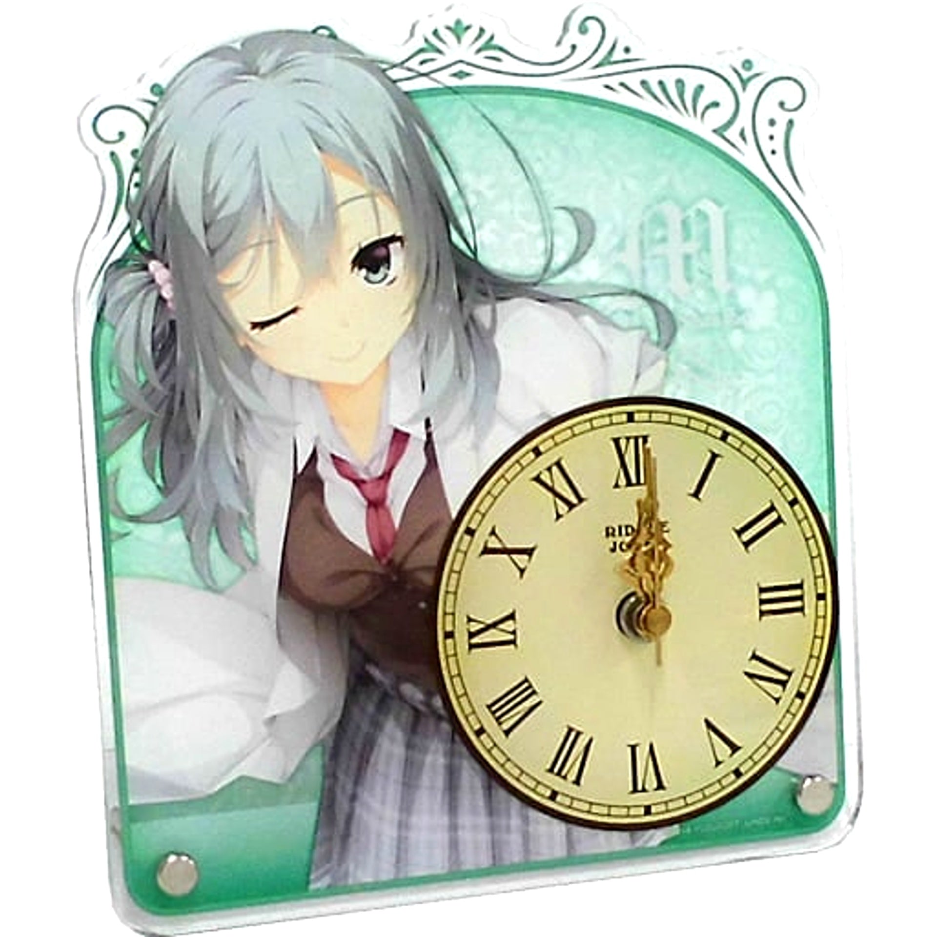 Riddle Joker Mayu Shikibe Acrylic Clock Yuzusoft Shop Limited [USED]